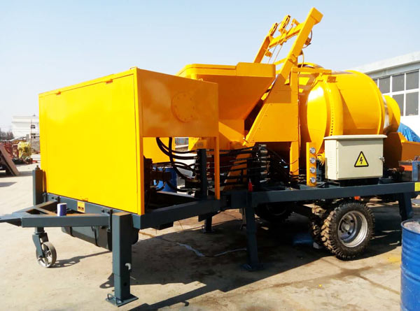 concrete mixer pump