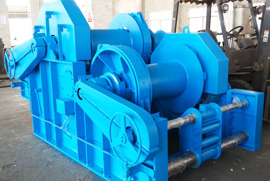 Waterfall Type Mooring Winch