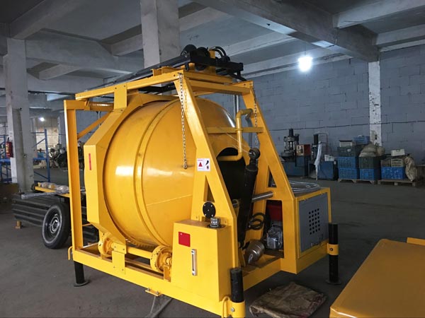 JZR500 diesel mixer concrete