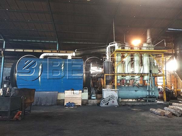 Waste Tyre to Oil Plant