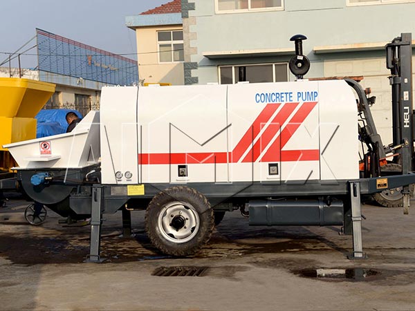 Trailer Concrete Pump