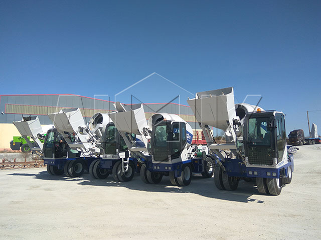 China Self-Loading Concrete Mixers