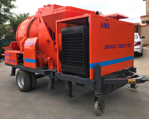 concrete mixer pump