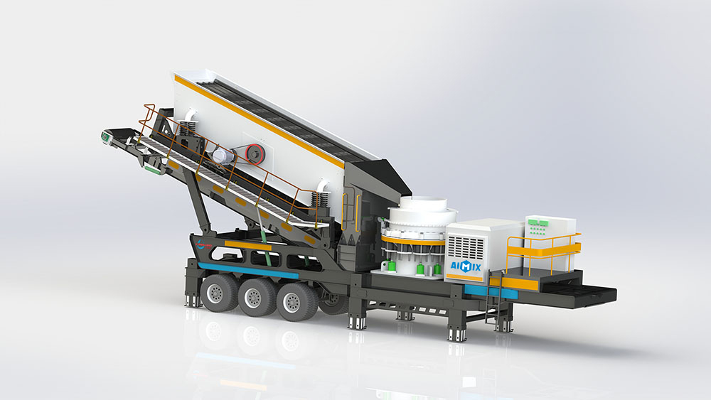 Mobile cone crusher plant sale