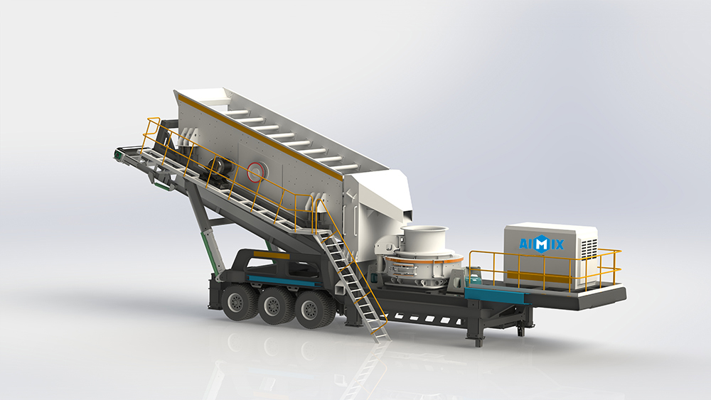 mobile crushing plant