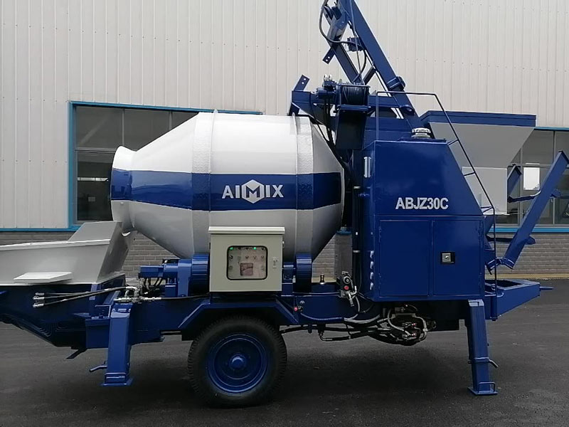 concrete mixer pump