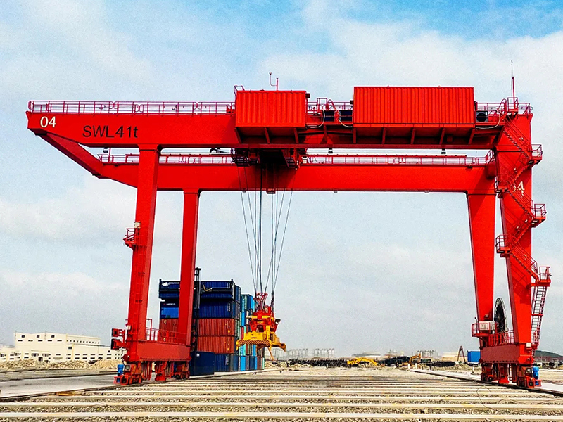 Automated Rail Mounted Gantry Crane