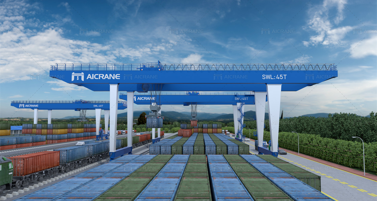 Container Handling Industrial Gantry Crane Solution
