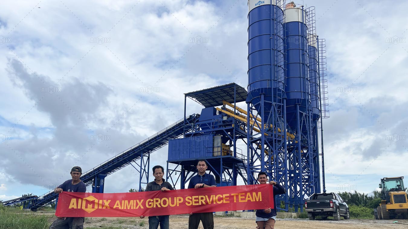 Concrete Mixer Plant for Construction Industry