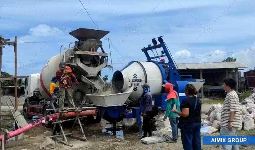 Diesel Concrete Mixer Pump