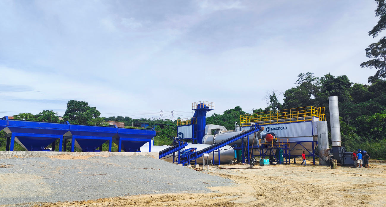 rural road construction project in Macroad